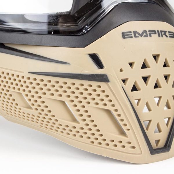 Empire EVS Masque de paintball thermique avec 2 verres thermiques Noir/orange